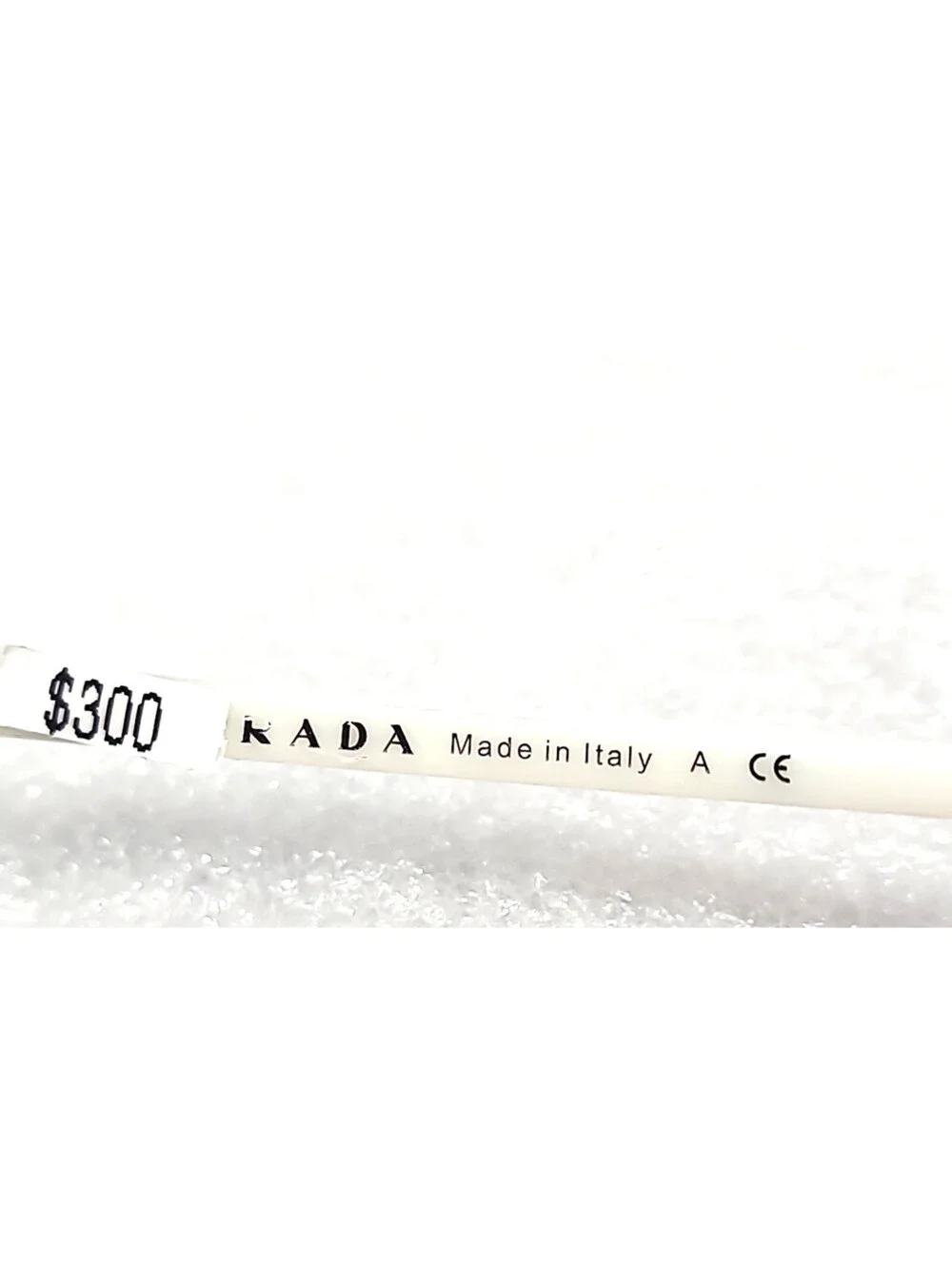 PRADA VPR54P LAR 101 Sm White Oval Cat Eyes Eyeglasses 51-17 135 Box Case